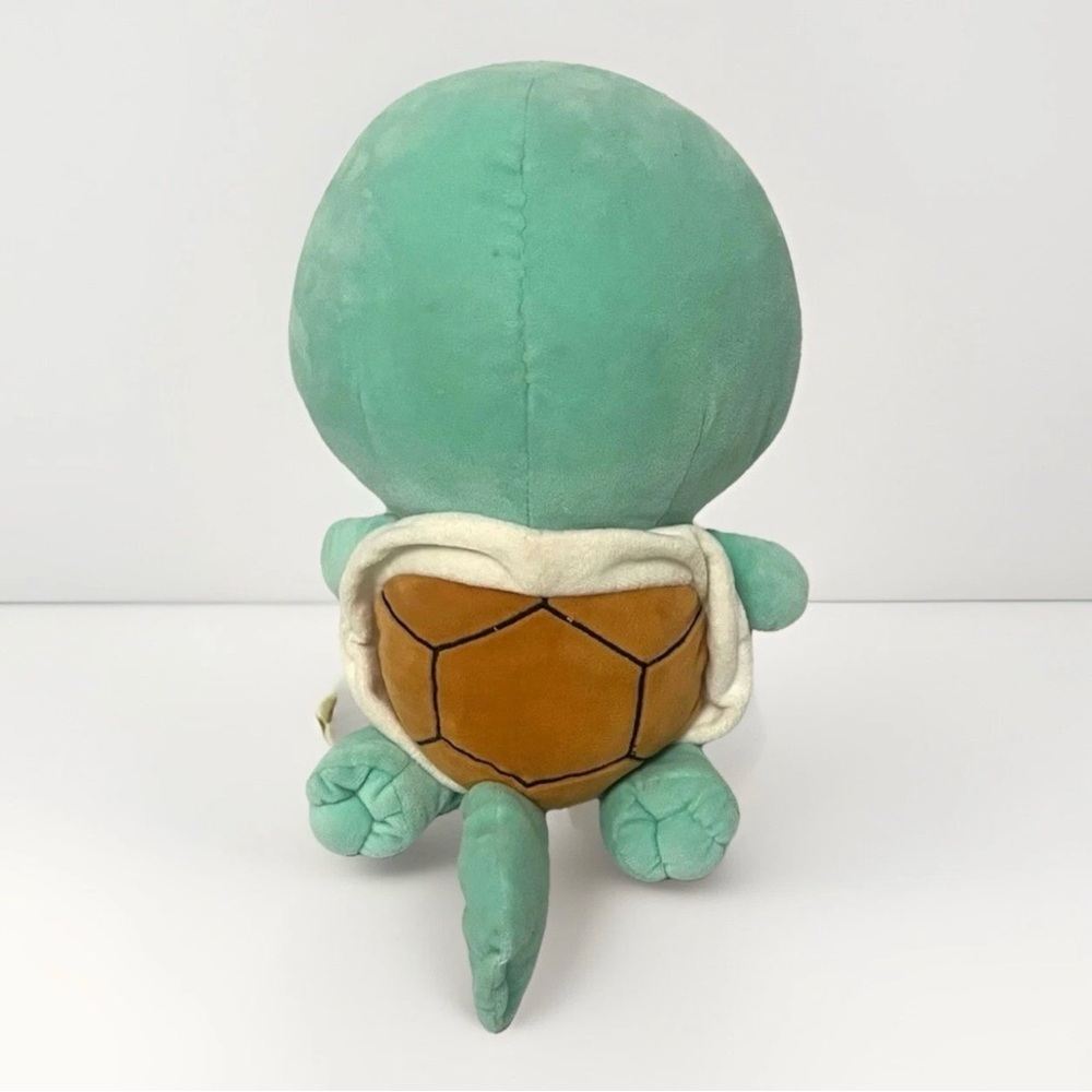 Jumbo Squirtle Pokemon Plush Toy 19” Pillow Collectible Retro Gamercore Classic - Picture 4 of 8
